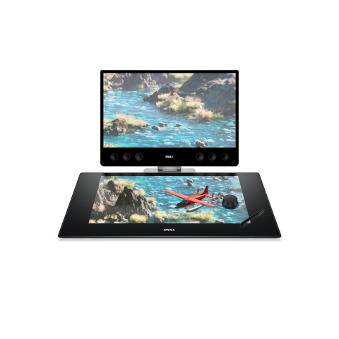 Das Dell Canvas wurde erstmalig auf der CES 2017 vorgestellt. (Bild: Dell)